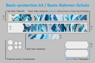 SnowyZoe-004 - Basis Set, Rahmenschutzfolie