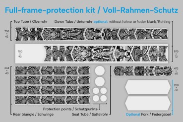 DualDylan-009 - Voll-Rahmen-Schutz-Set