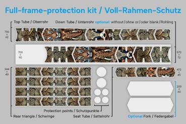 SnowyZoe-003 - Voll-Rahmen-Schutz-Set
