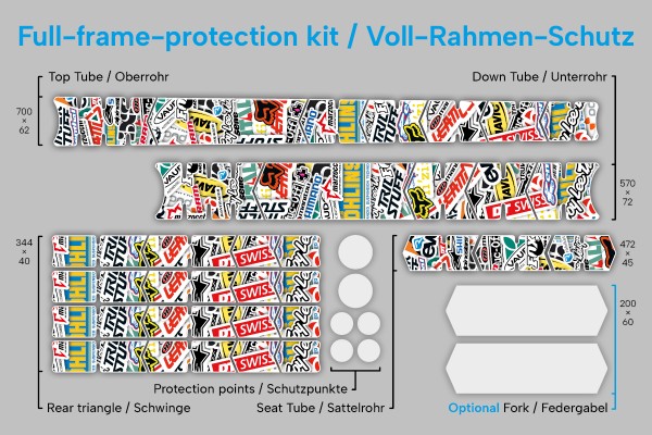 SnowyZoe-002 - Voll-Rahmen-Schutz-Set