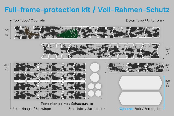 DualDylan-008 - Voll-Rahmen-Schutz-Set