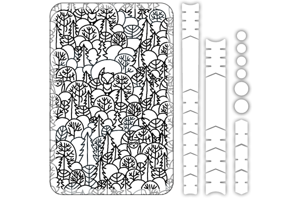 DualDylan-007 - Basis Set, Rahmenschutzfolie