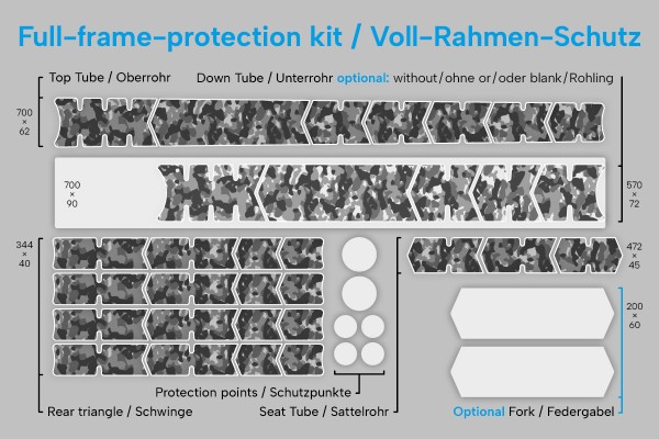 DualDylan-001 - Voll-Rahmen-Schutz-Set