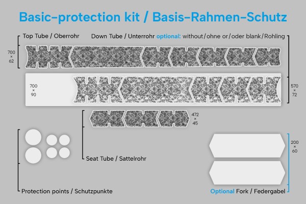 DualDylan-002 - Basis Set, Rahmenschutzfolie