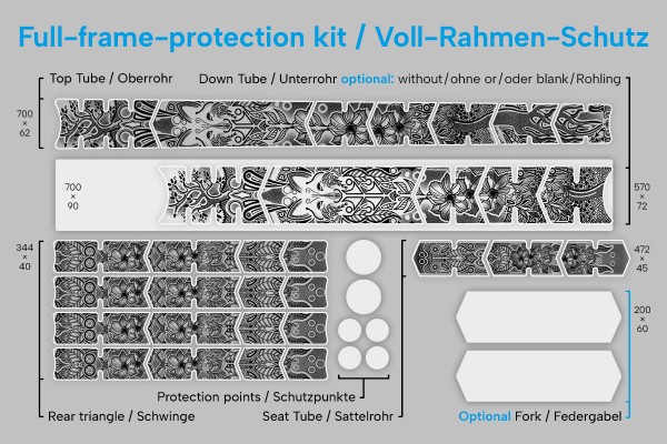 DualDylan-006 - Voll-Rahmen-Schutz-Set