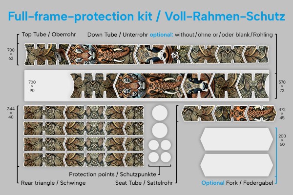 SnowyZoe-003 - Voll-Rahmen-Schutz-Set